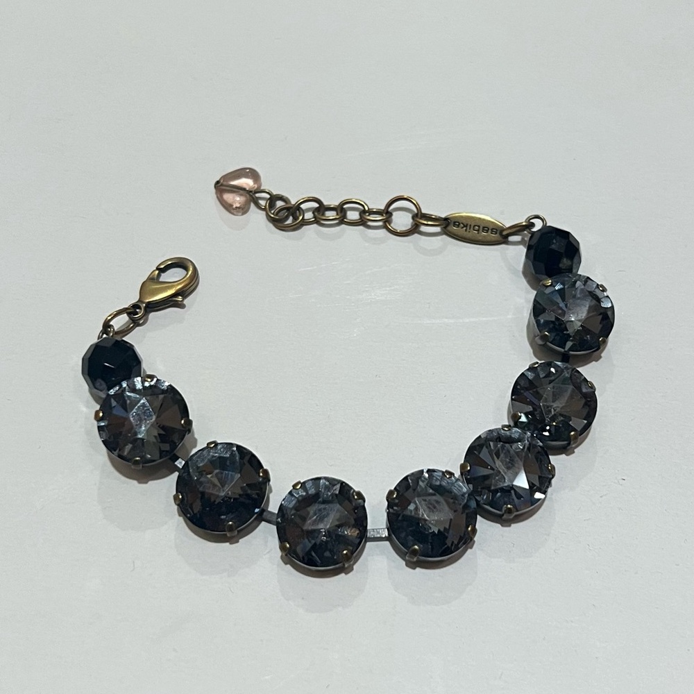 Sabika black stone bracelet